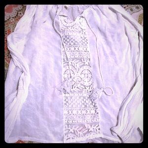 Beautiful light weight sheer shirt
